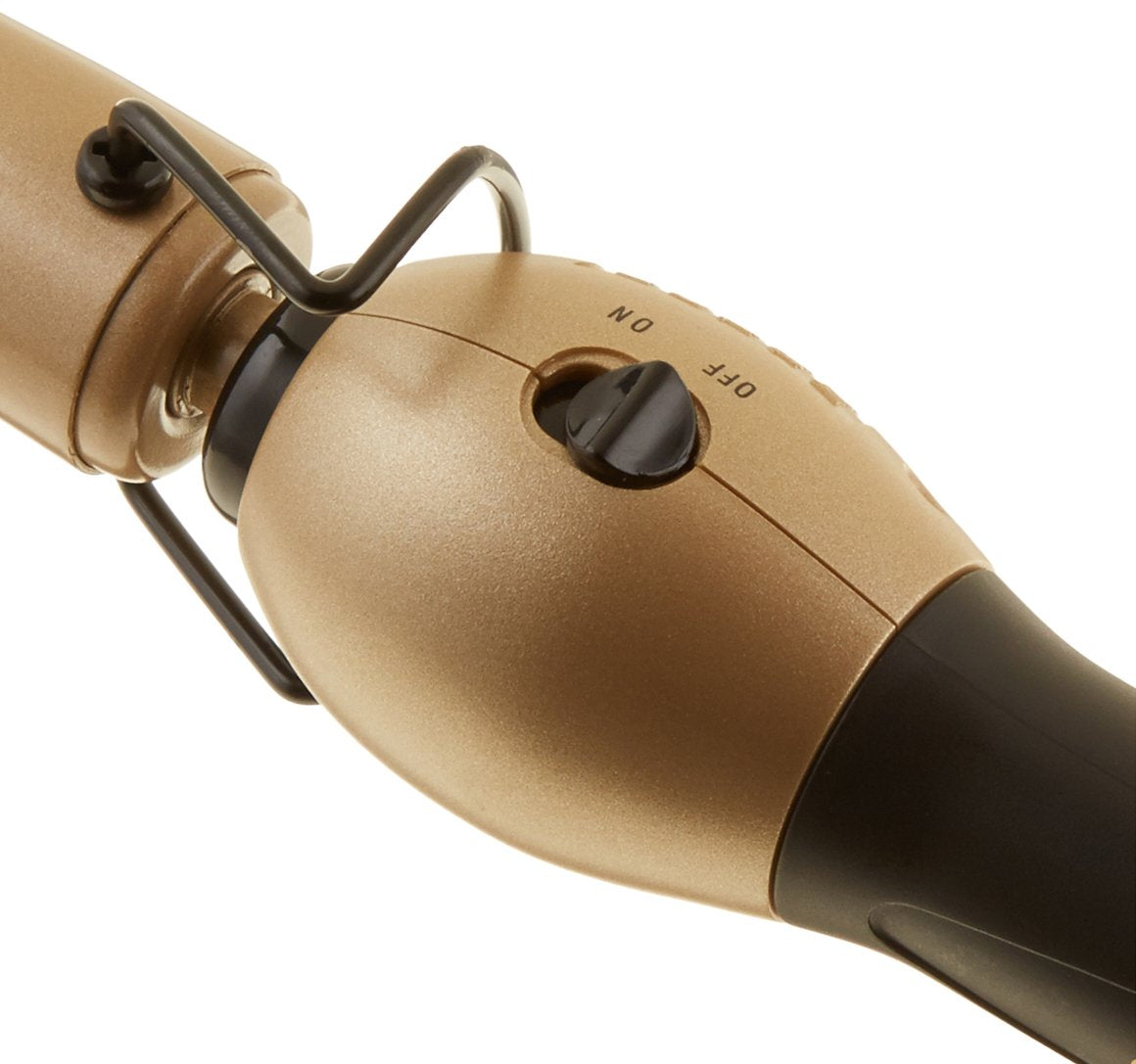 White Smoke Gold 'N Hot Ceramic Conical Iron, 1 Inch