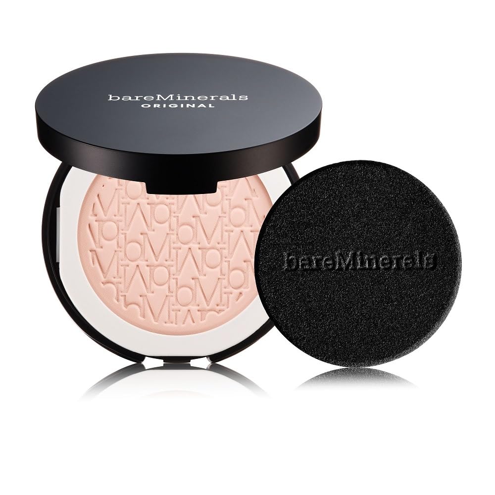 White Smoke bareMinerals Original Pressed Powder Foundation, 0.3 oz