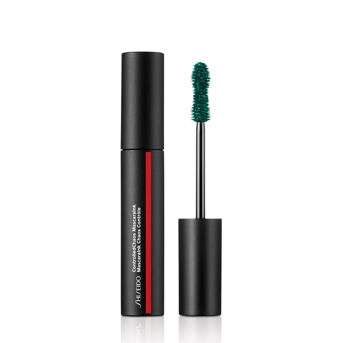 White Smoke Shiseido ControlledChaos MascaraInk, Emerald Energy 04 - Delivers Buildable Volume & Bold Color with Precision & Control - 24-Hour, Smudge-Proof, Clump-Resistant Wear