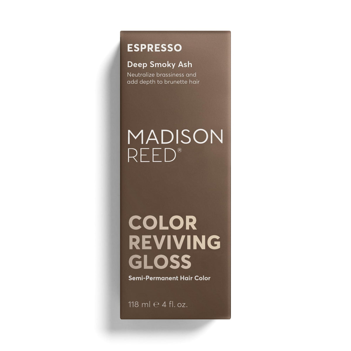 Dark Olive Green Madison Reed Color Reviving Gloss – Espresso Brown, 4oz