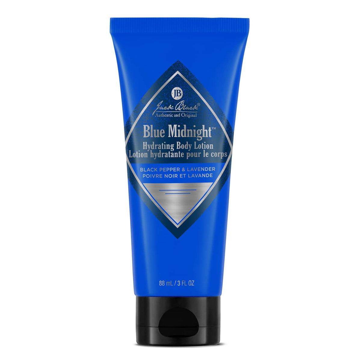 White Smoke Jack Black Blue Midnight Hydrating Body Lotion for Men