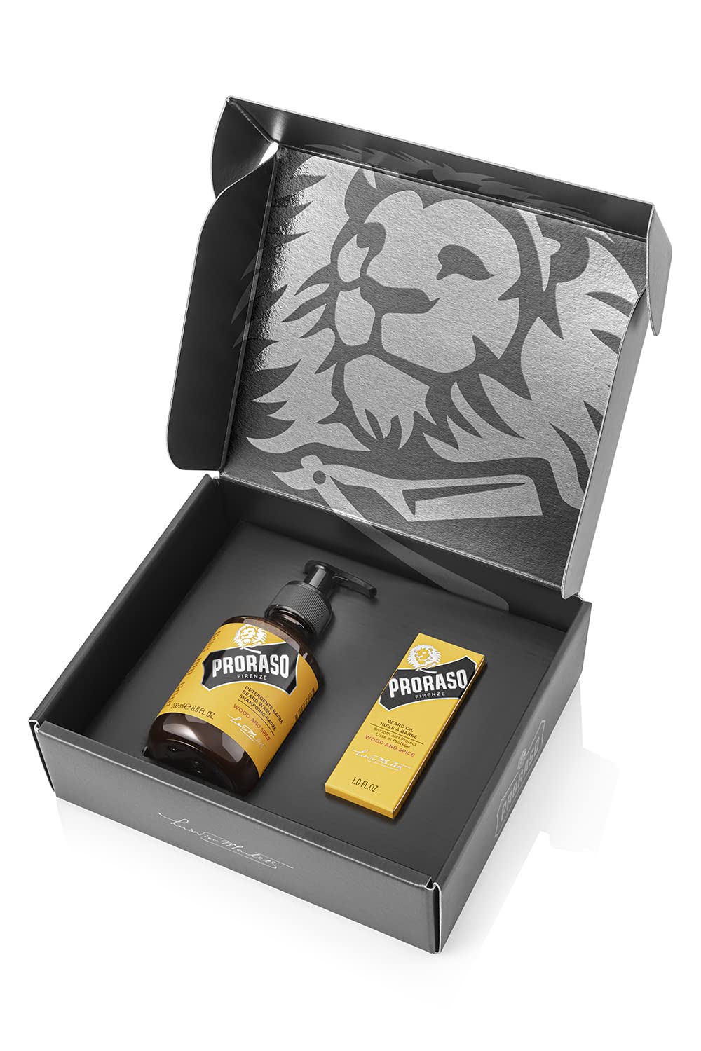 White Smoke Proraso Wood and Spice Beard Care Duo Kit