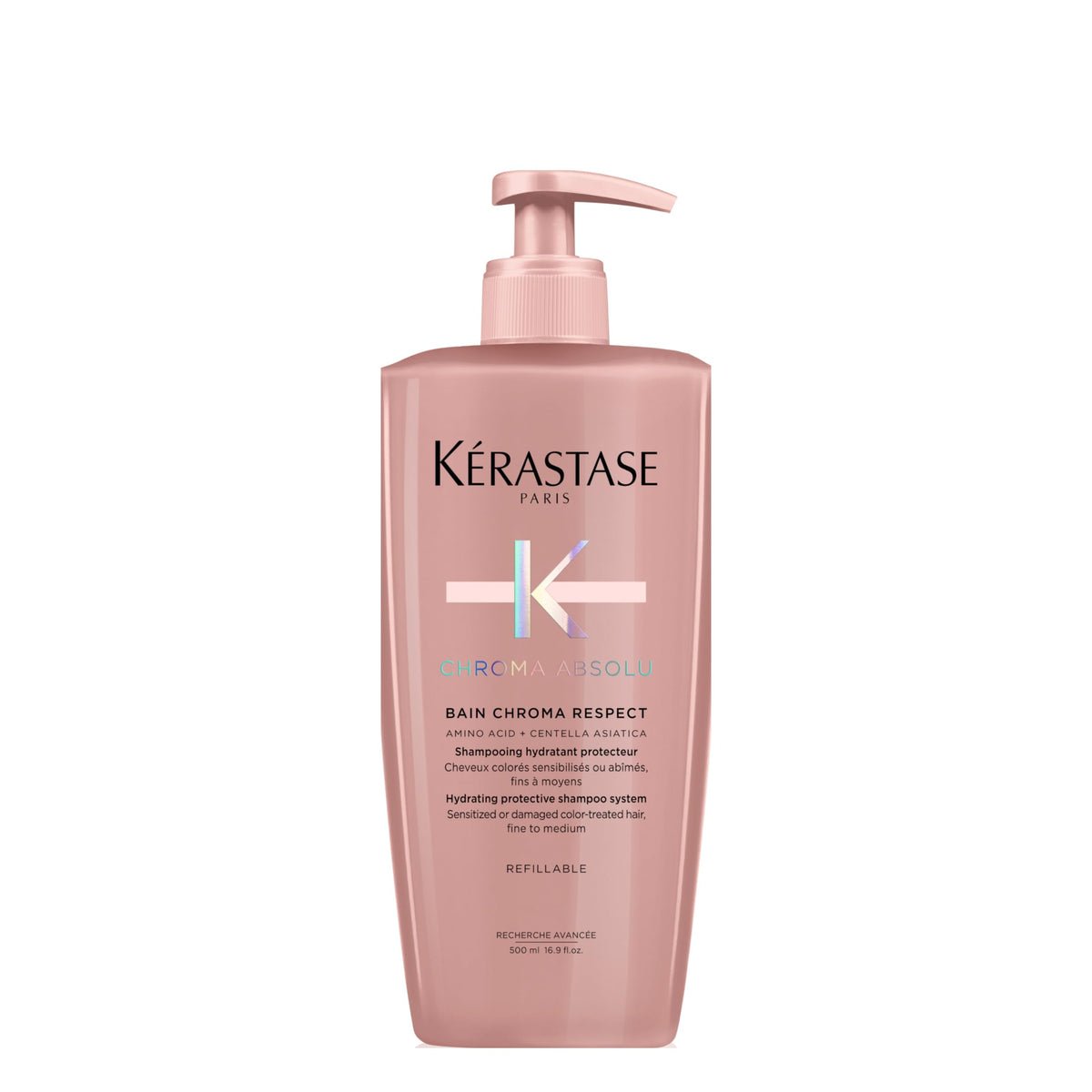 Rosy Brown KÉRASTASE Chroma Absolu Shampoo for Fine to Medium Color-Treated Hair
