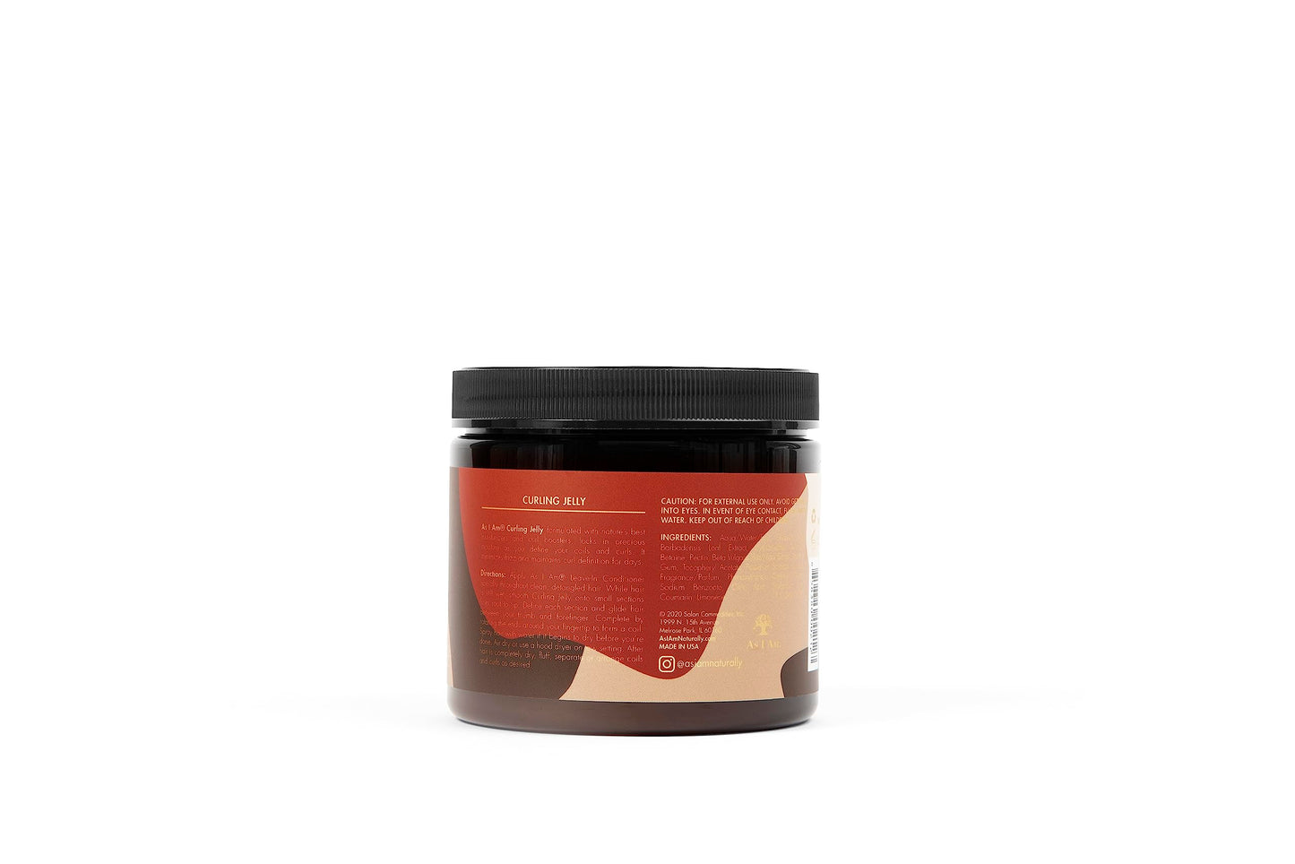 Dark Slate Gray As I Am Curling Jelly, 16 Ounce