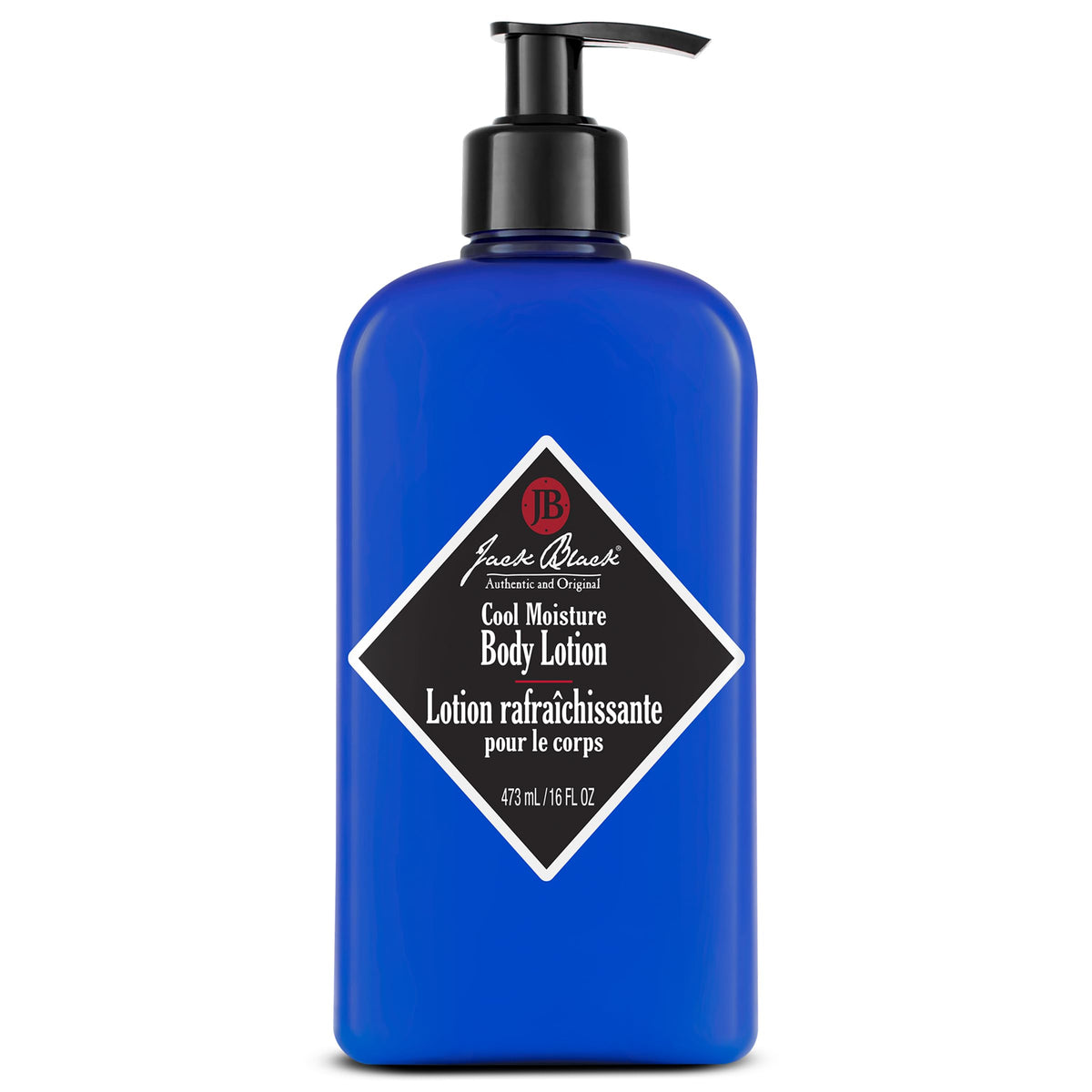 White Smoke Jack Black Cool Moisture Body Lotion for Men - Mens Lotion for Dry Skin, Body Cream for Men
