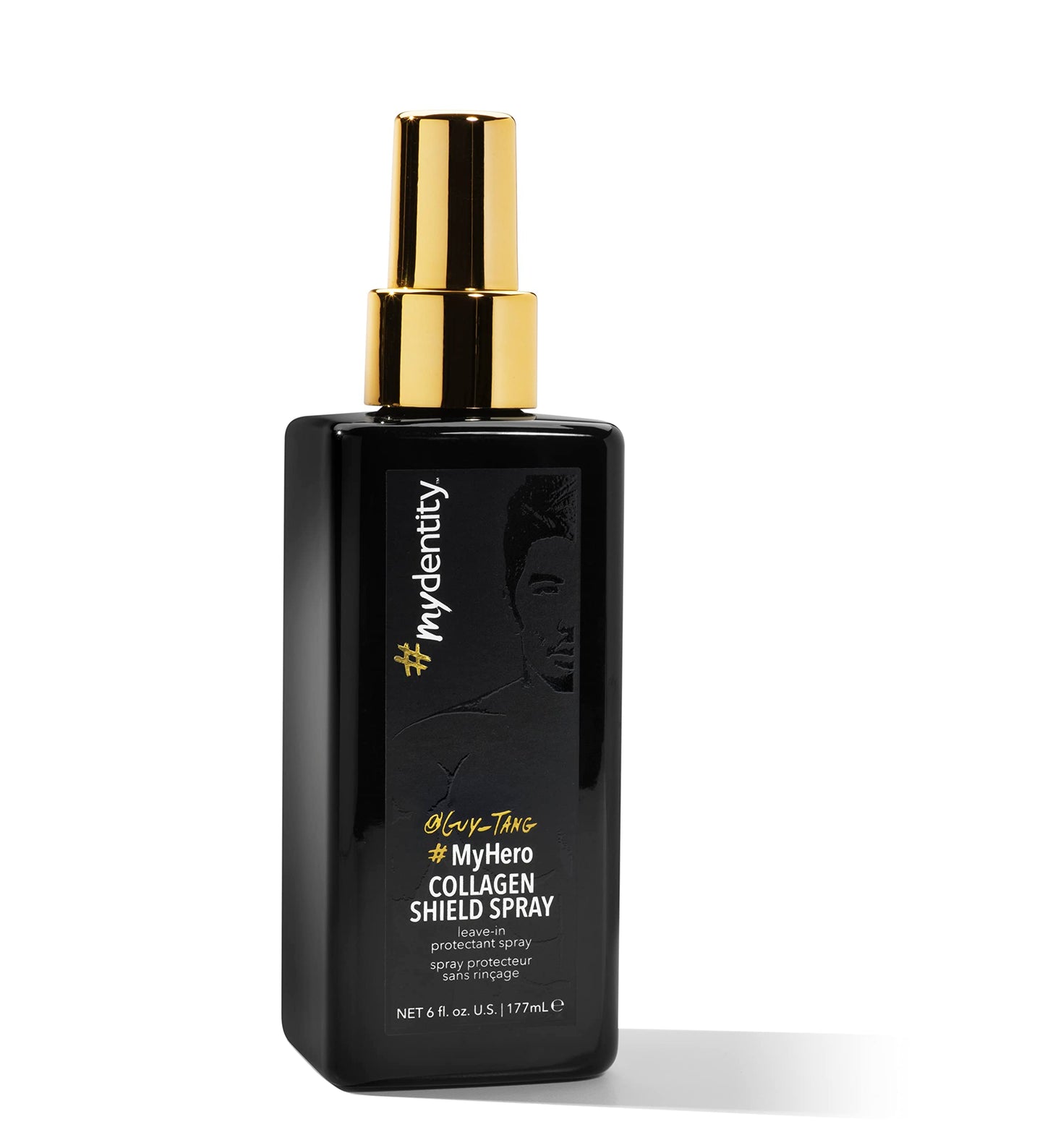 White Smoke #mydentity MyHero Collagen Shield Spray, 6oz | Leave-In Condtioner | Heat Protection Up To 450 degrees