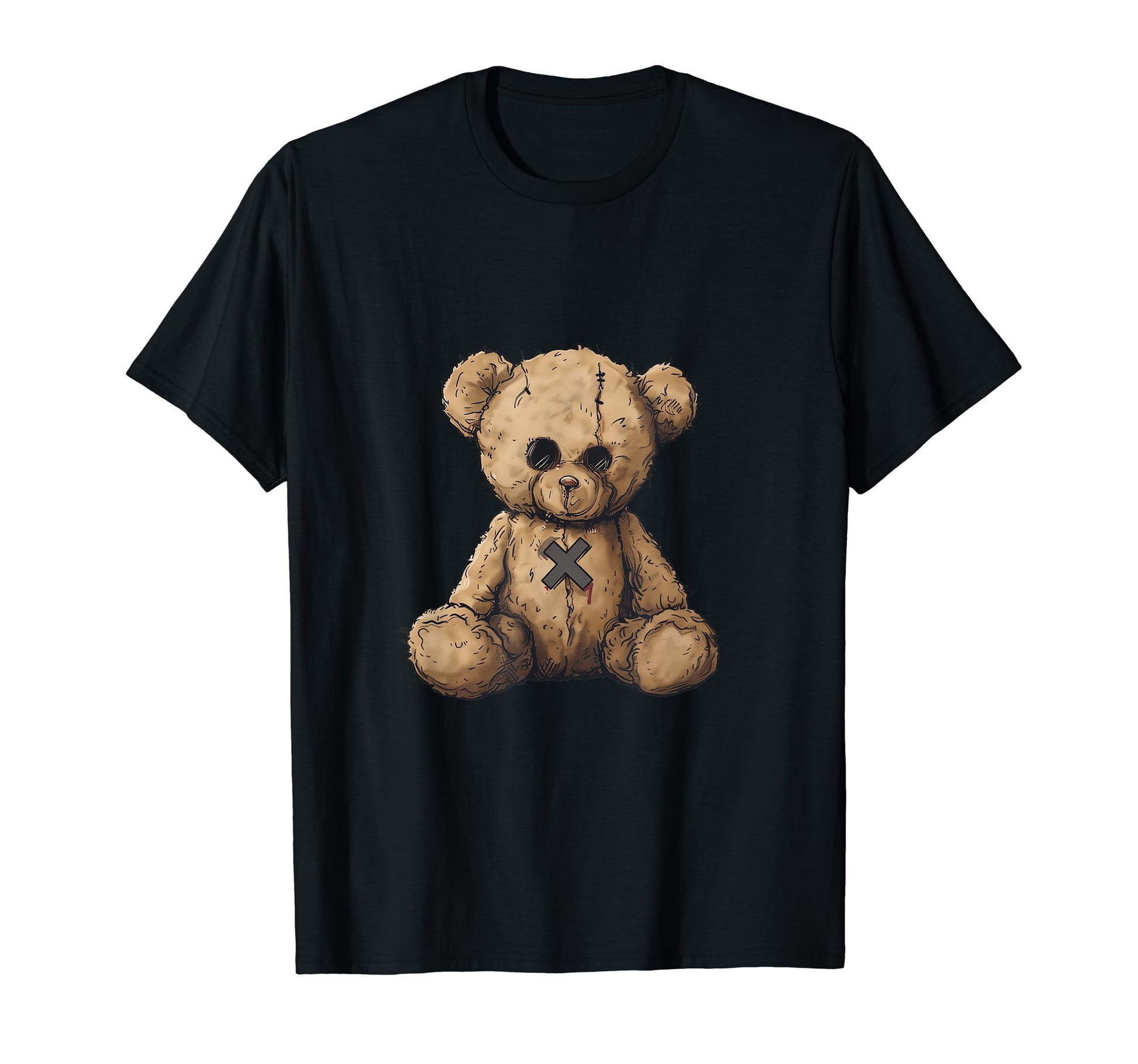 White Smoke Stitched Silence T-Shirt