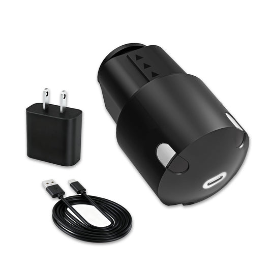 White Smoke Loarysk Upgraded 3200mAh Replacement Battery Compatible with Andis PowerGroom AGR,AGR+,BGR, BGRC Clippers, Type-C Fast Charge Kit(w/Adapter & Cable),Long-Lasting Power for Cordless Clippers (1 Pack)
