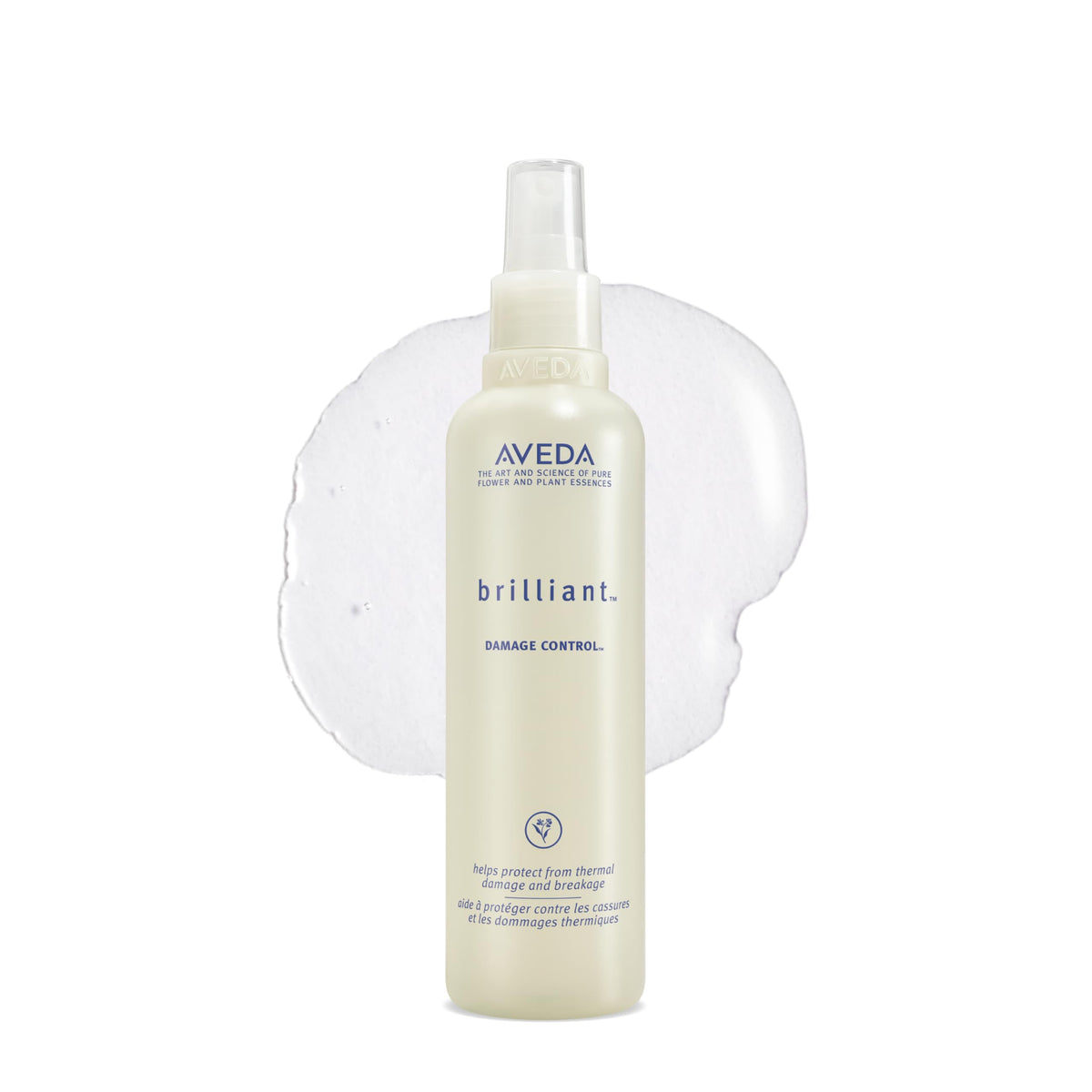 White Smoke AVEDA Brilliant Damage Control | Detangling Spray | Heat Protection Spray | Reduces Damage and Breakage | Jasmine, Rose, Clove Aroma | 8.5 Fl Oz