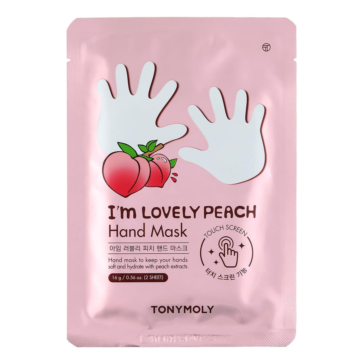 Thistle TONYMOLY I'm Lovely Peach Hand Mask