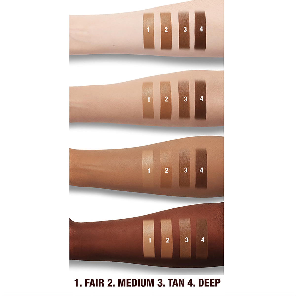 White Smoke Charlotte Tilbury Beautiful Skin Face & Body Cream Bronzer Makeup