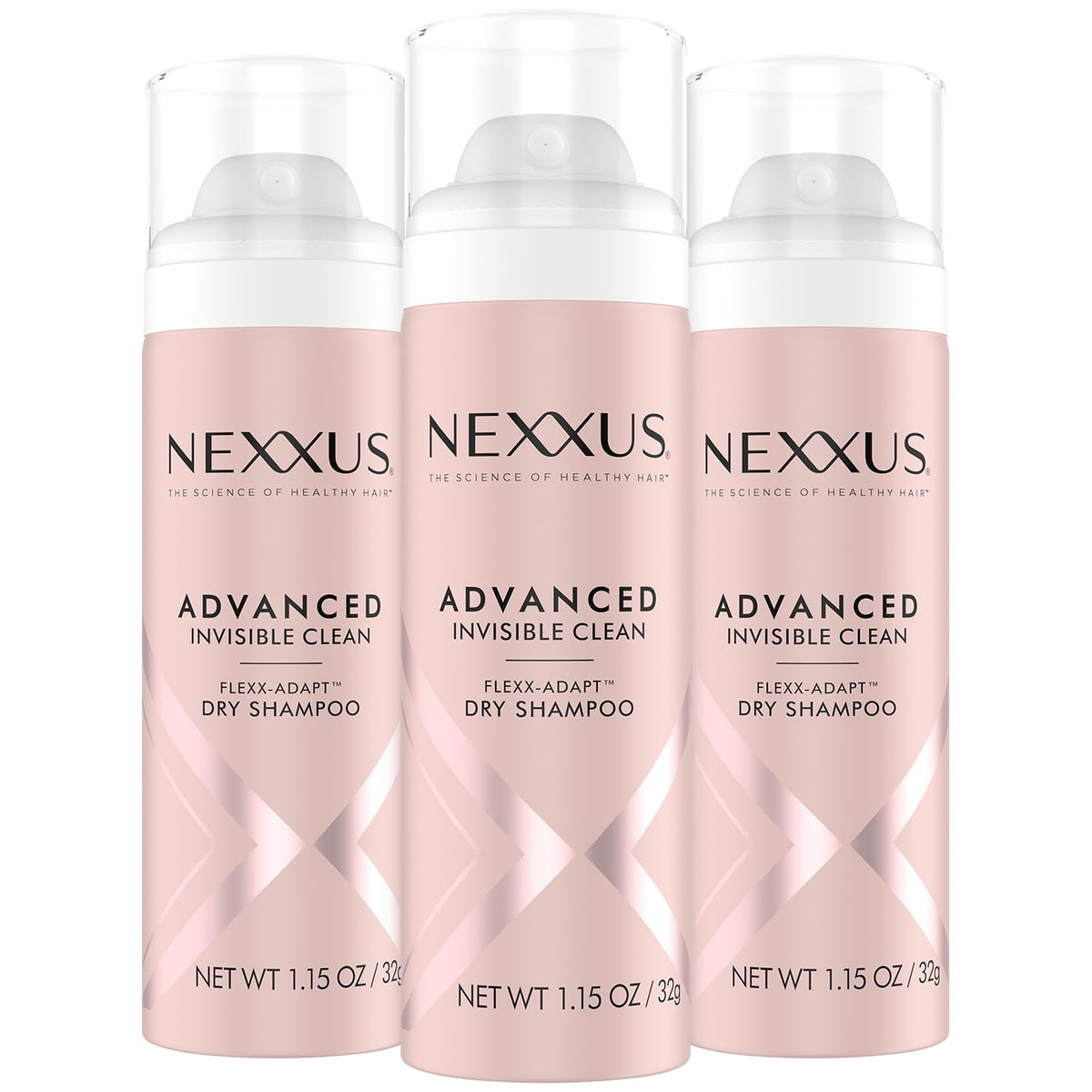 White Smoke Nexxus Dry Shampoo, Travel-Size, Advanced Invisible Clean – Instant Oil Control for Soft, Shiny Hair Between Washes, Rose & Waterlily Scent, variation