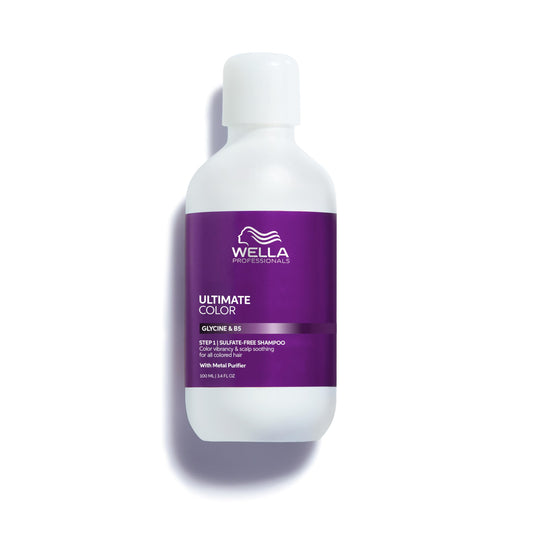 White Smoke Wella Professionals Ultimate Color Shampoo | Color Vibrancy & Scalp-Soothing Formula | Sulfate Free | For All Color-Treated Hair | 1.7 Fl Oz | 100ml