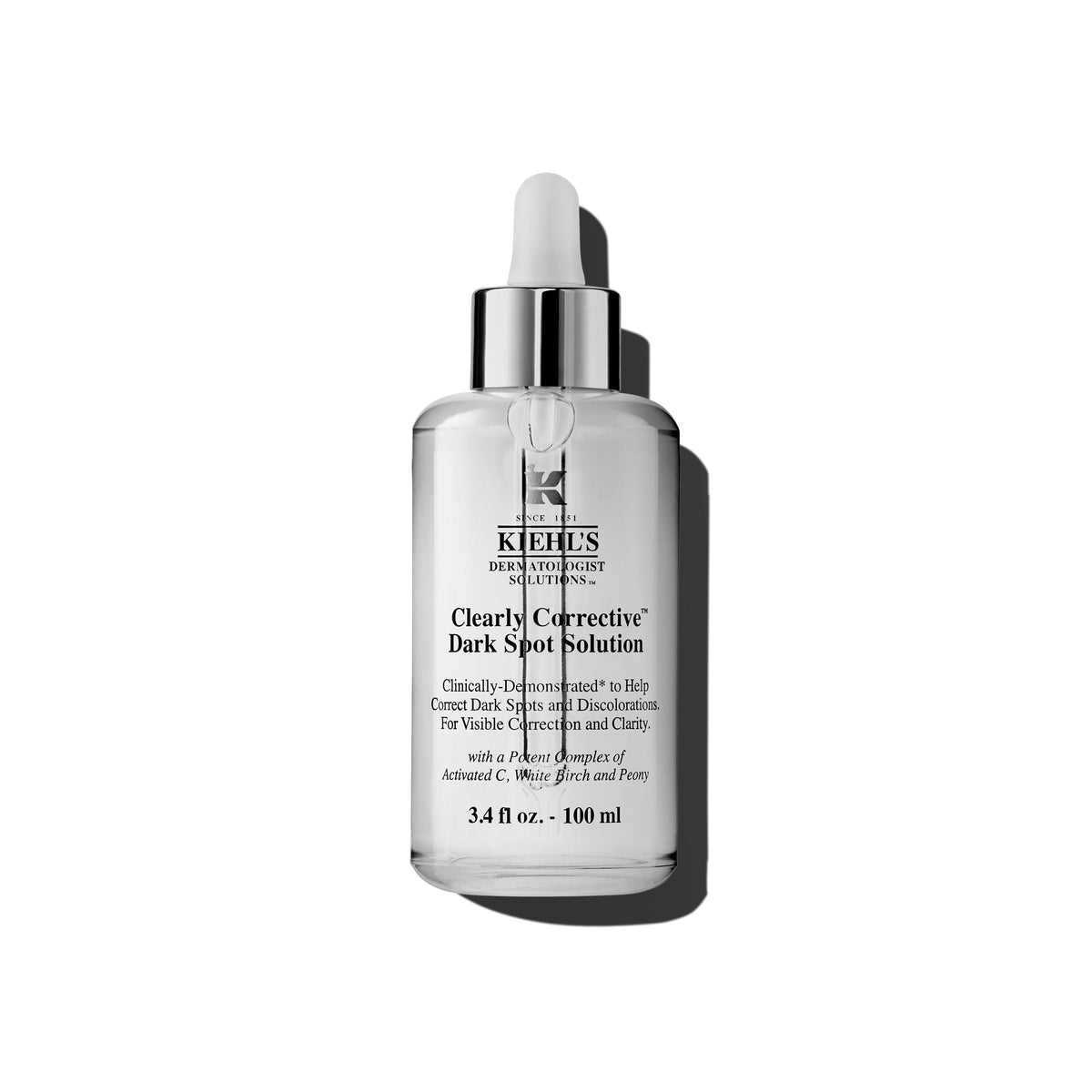 White Smoke Kiehl's - Clearly Corrective Dark Spot Serum - 1.7 fl oz
