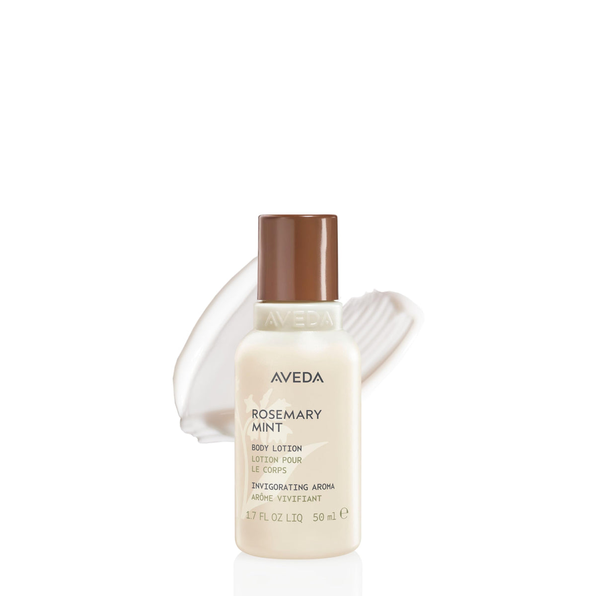 White Smoke AVEDA Rosemary Mint Body Lotion | Lightweight Cooling Lotion with Menthol | with Invigorating Aroma of Certified Organic Peppermint & Rosemary, 6.7 Fl Oz