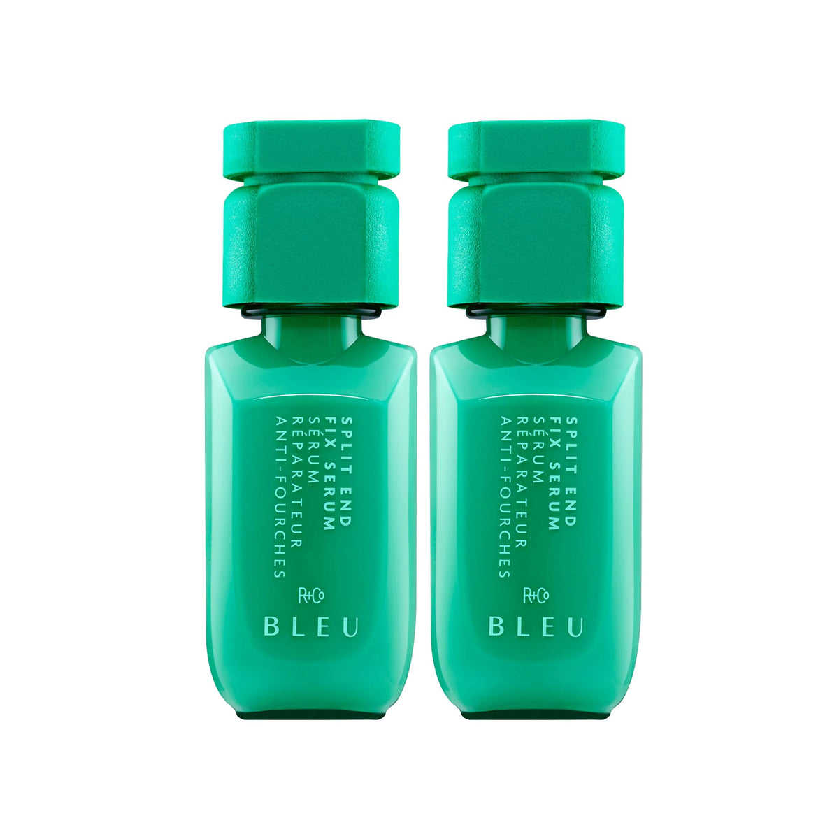 Dark Cyan R+Co BLEU SPLIT END FIX Serum 2 Pack