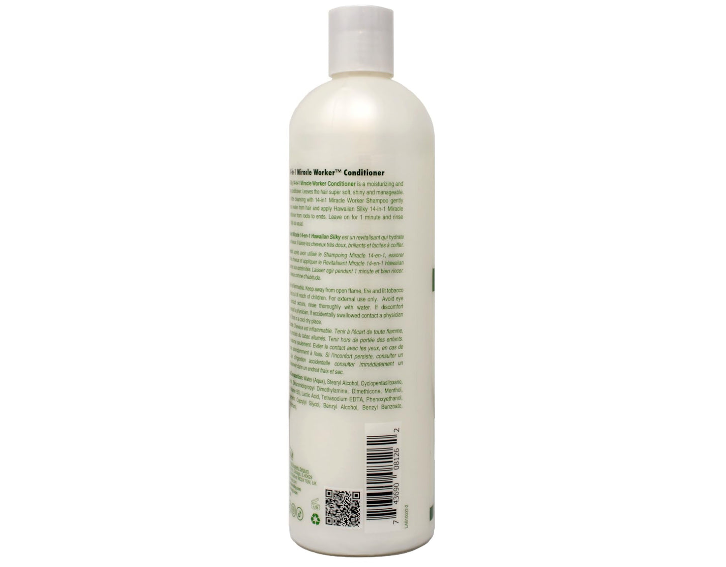 Gray Hawaiian Silky Miracle Worker 14-In-1 Conditioner 16 Ounce (474ml) (Pack of 2)