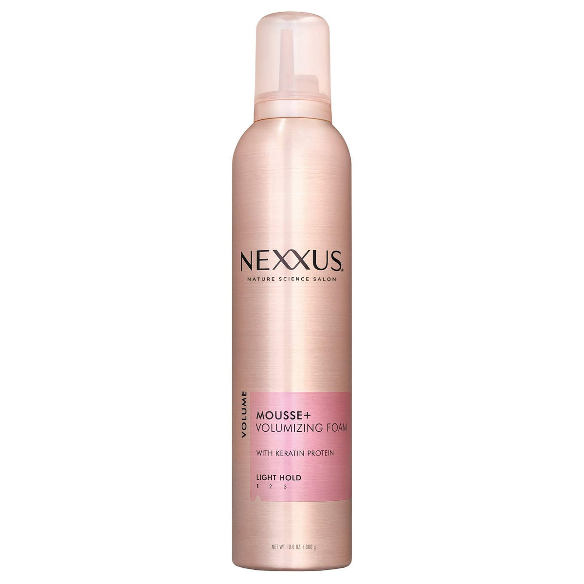 Misty Rose Nexxus Mousse Plus Volumizing Foam, for Volume, 10.6 oz