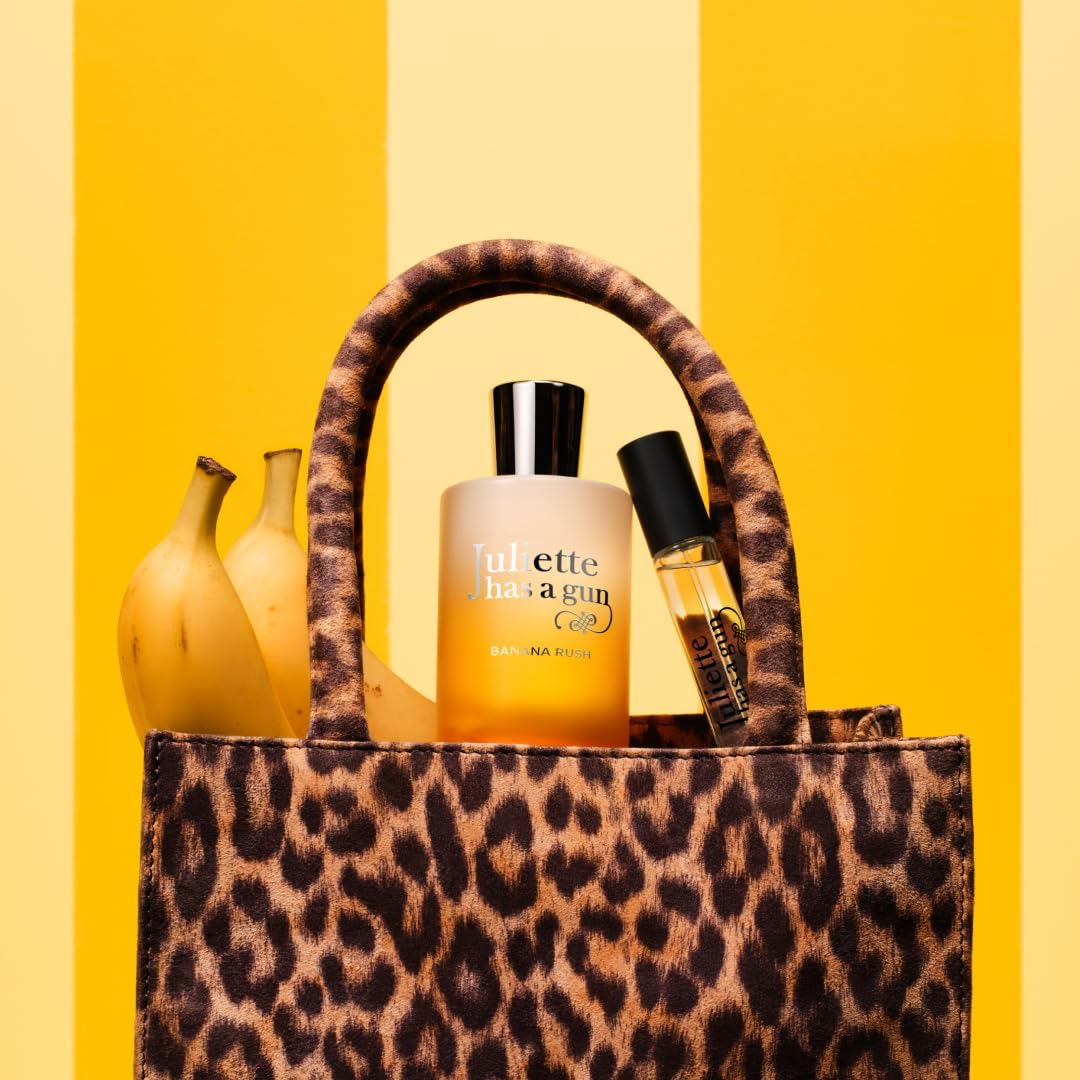 Orange Juliette Has A Gun Banana Rush Eau de Parfum: Fruity Gourmand Perfume with Banana, Vanilla & Sandalwood Notes, Long-Lasting Luxury Fragrance, 1.7 fl oz / 50ml