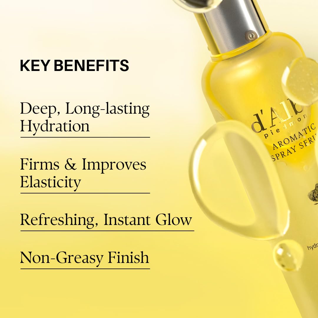 Light Goldenrod d'alba Piedmont Italian White Truffle Aromatic Spray Serum