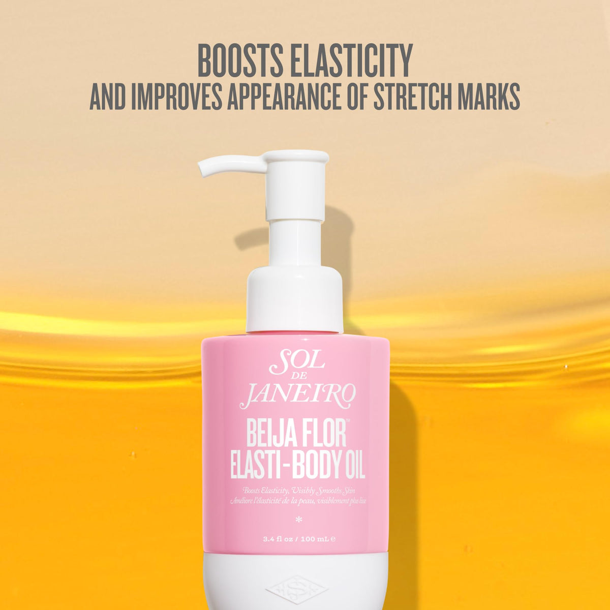 Orange Sol de Janeiro Beija Flor Elasti-Body Oil 100 ml/ 3.4 fl oz