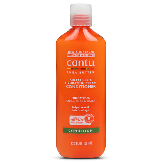 White Smoke Cantu Shea Butter for Natural Hair Hydrating Cream Conditioner, 13.5 Ounce (07532-12/3EU)