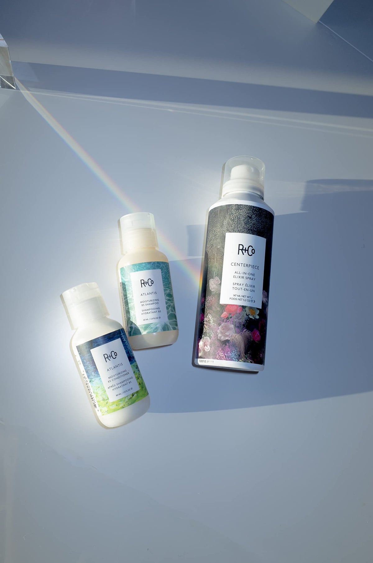 Light Slate Gray R+Co Atlantis Moisturizing B5 Shampoo 60 ml / 2 oz