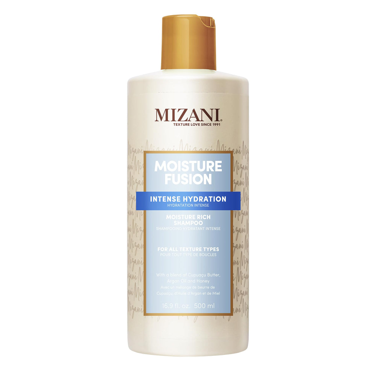 White Smoke Mizani Moisture Fusion Rich Shampoo – For Dry Hair, 16.9 fl oz
