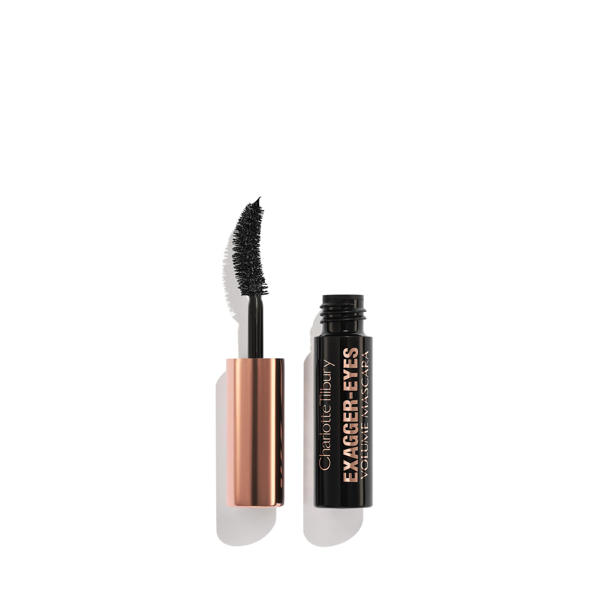 White Smoke Charlotte Tilbury Exagger-Eyes Volume & Length Mascara, Exagger-Black