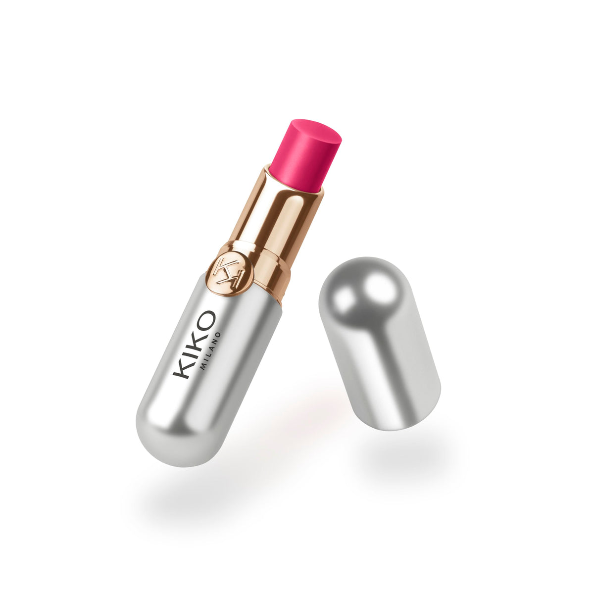 White Smoke KIKO Milano Jelly Stylo, Glossy Lipstick, 511 Fuchsia