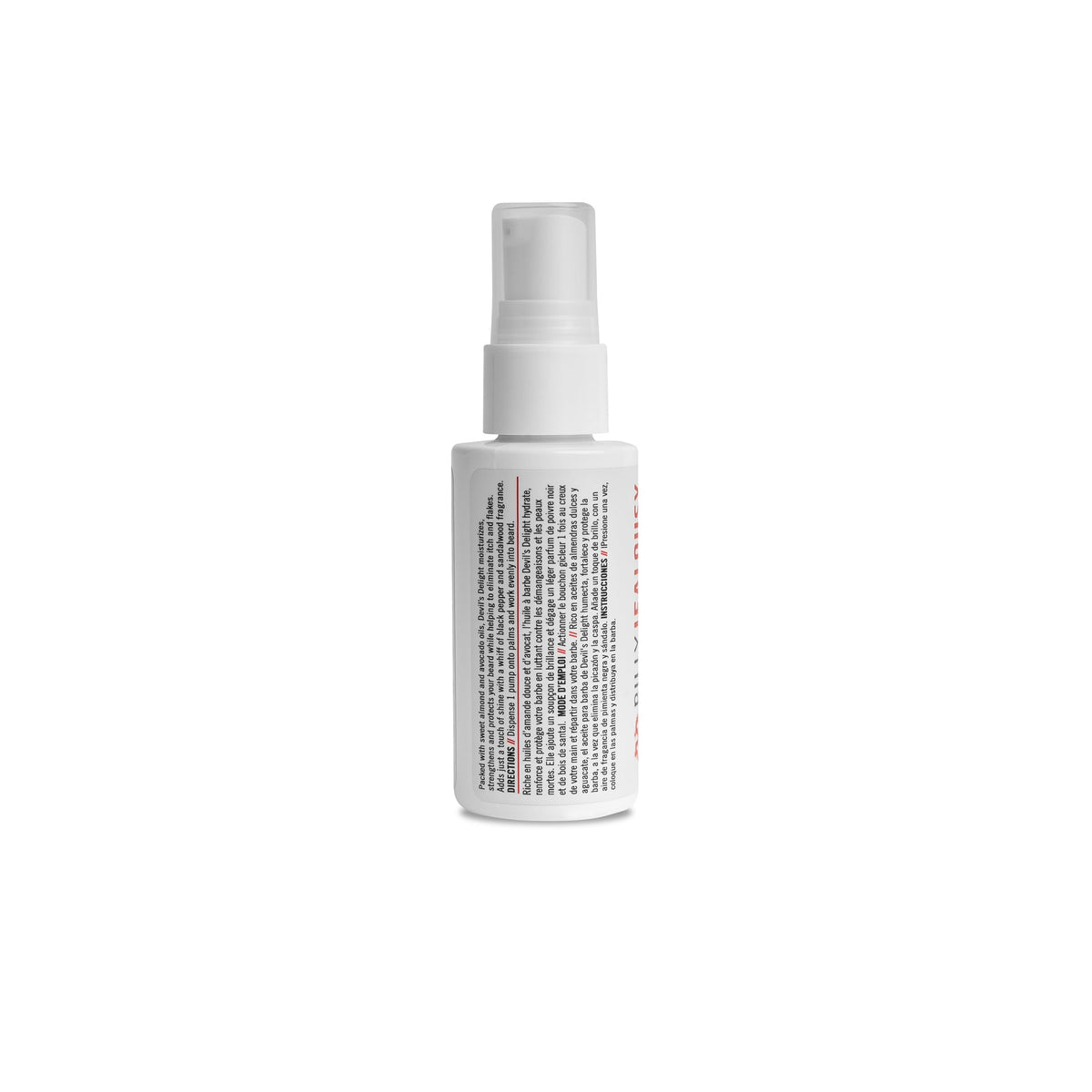 Gray Billy Jealousy Beard Oil for Men, Weightless, Low Shine, and Hydrating Beard Moisturizer for Softer Hair, Helps Prevent Itching and Flakes, Devil's Delight, 2 Fl Oz