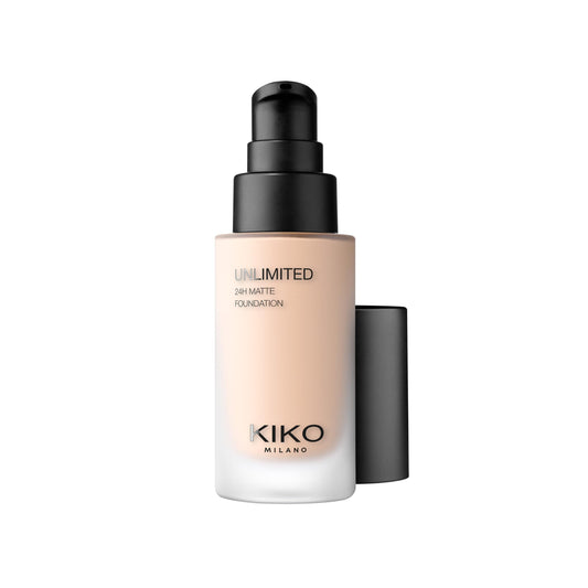 White Smoke KIKO Milano Unlimited 24H Matte Foundation, Liquid Full Coverage