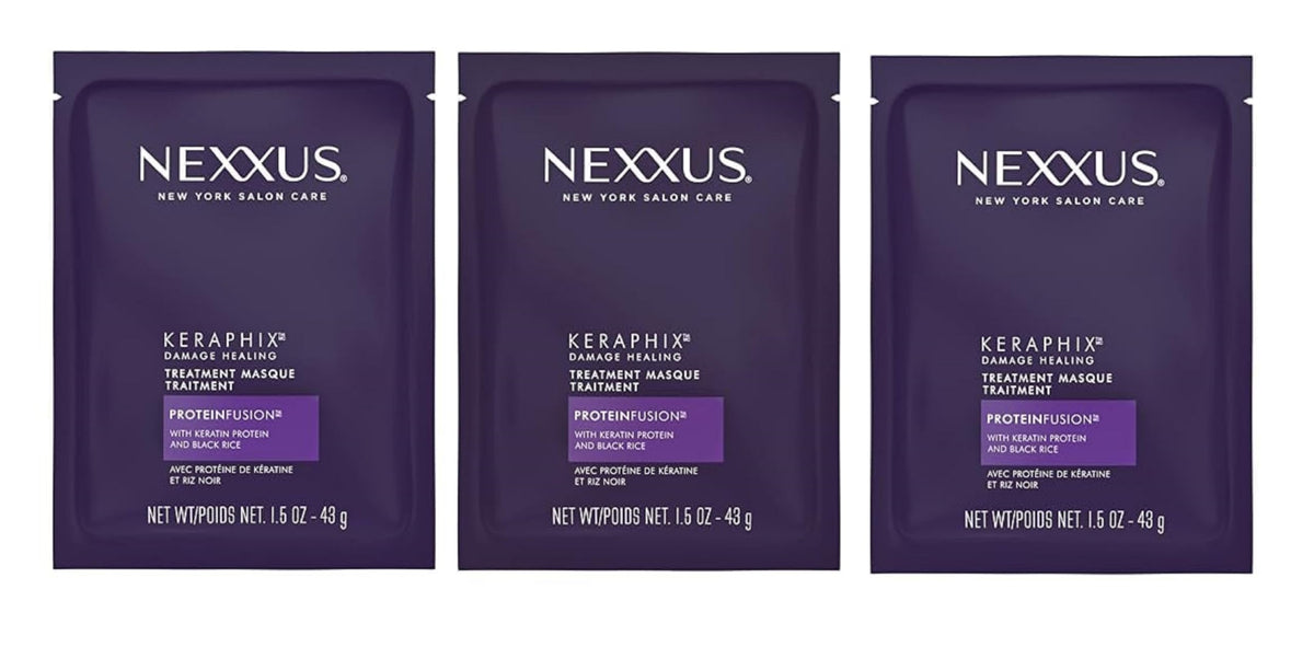Dark Slate Gray Nexxus Keraphix Second Step Severe Damage Hair Masque,1.5 oz (Pack of 3)