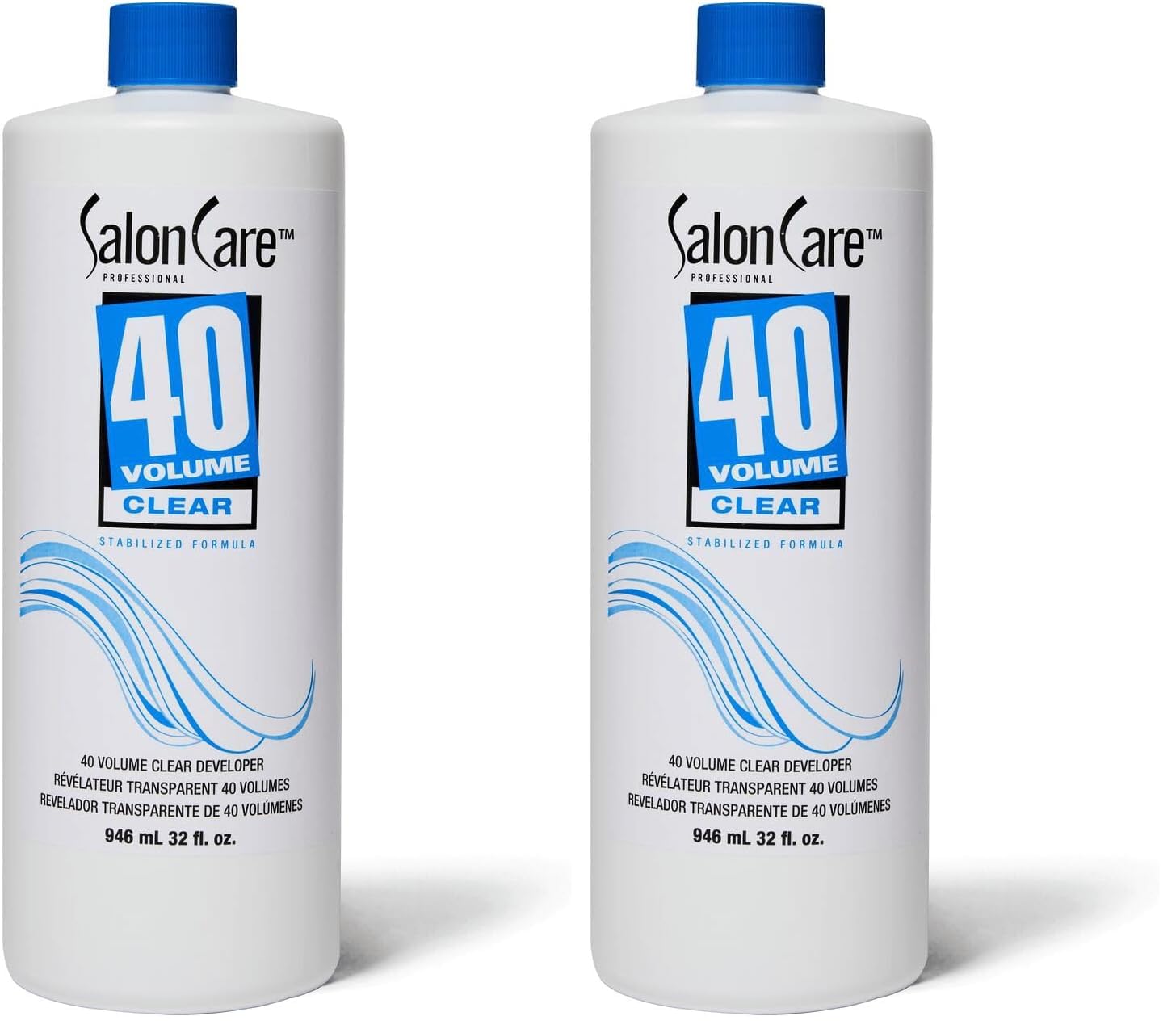 White Smoke Salon Care 40 Volume Clear Developer 32 Oz (Pack of 2)