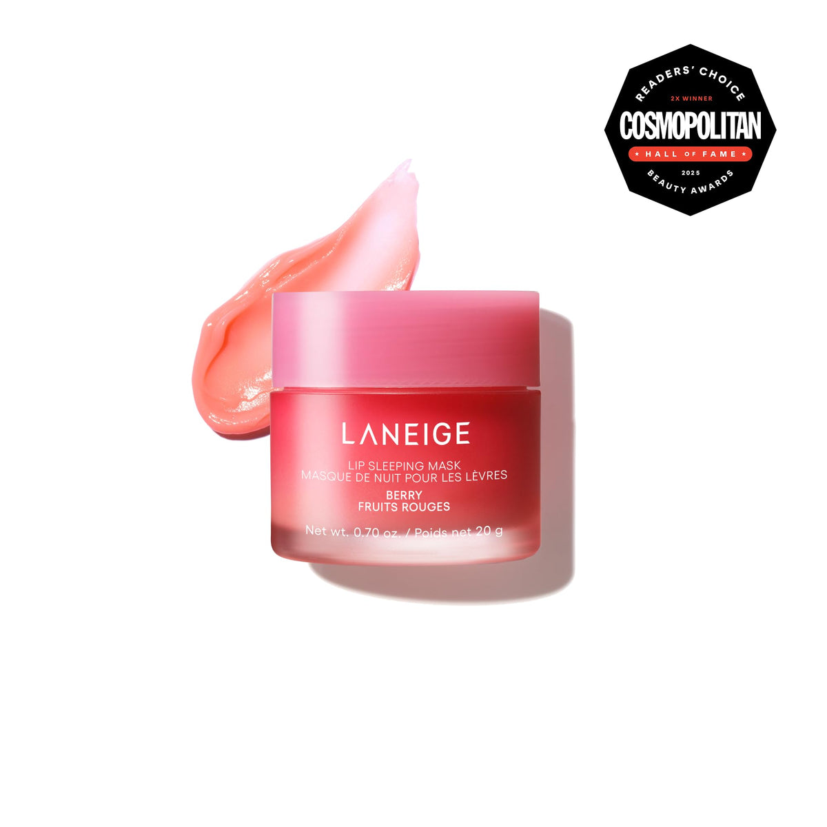 White Smoke LANEIGE Berry Sweet Lip Trio Set