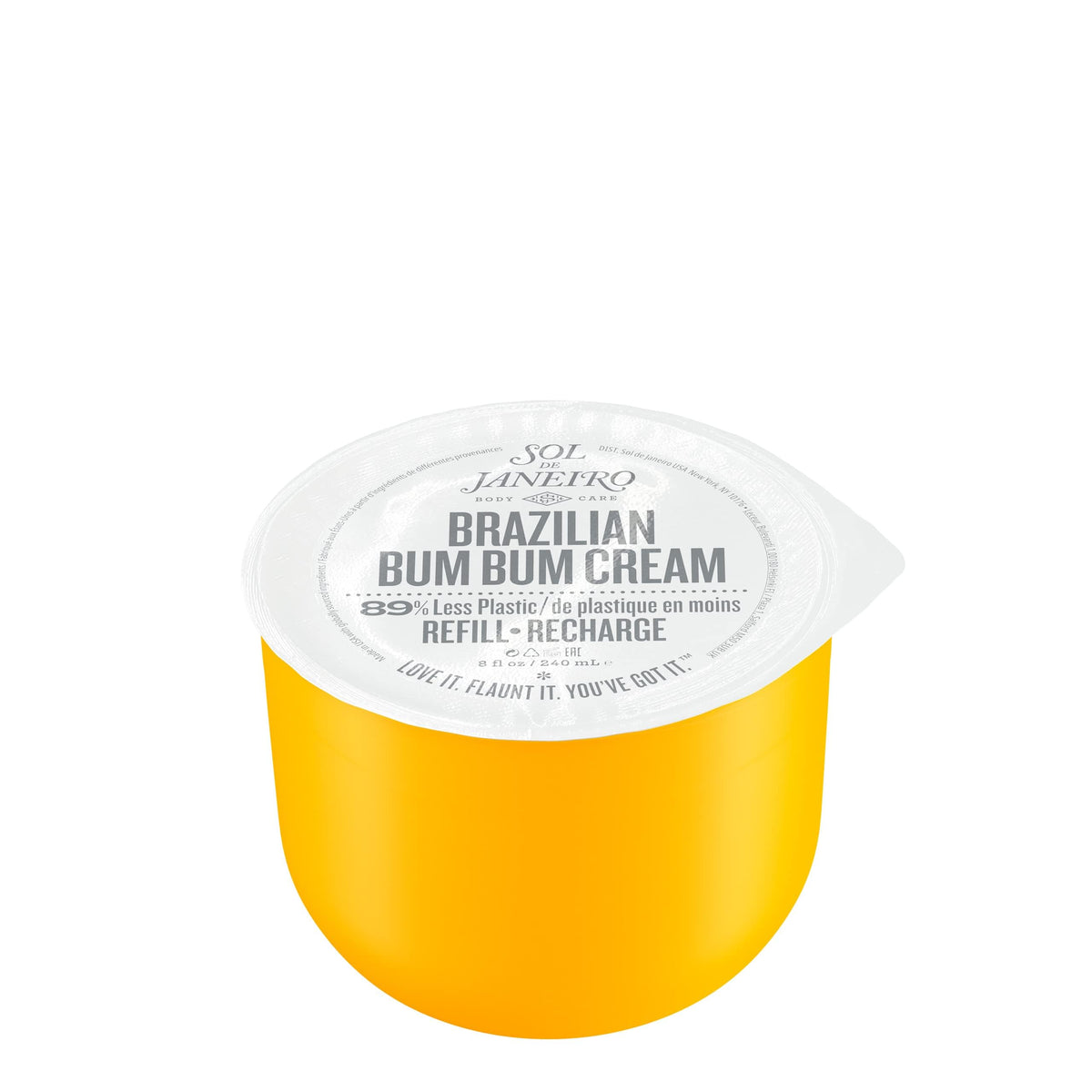 White Smoke Sol de Janeiro Brazilian Bum Bum Cream (240mL/8.1 oz. Refill Pod)