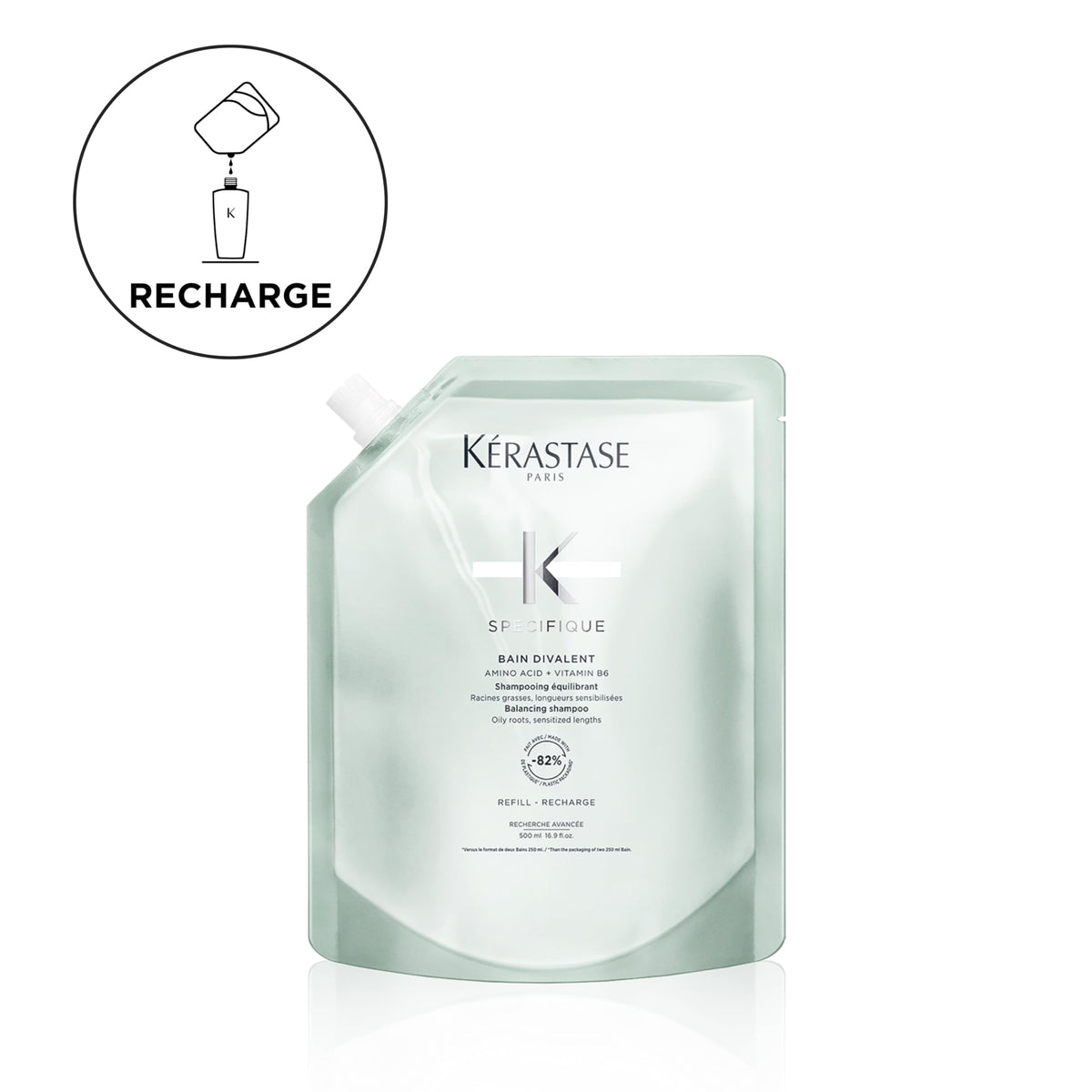 White Smoke Kerastase Specifique Balancing Shampoo For Oily Scalp & Hair