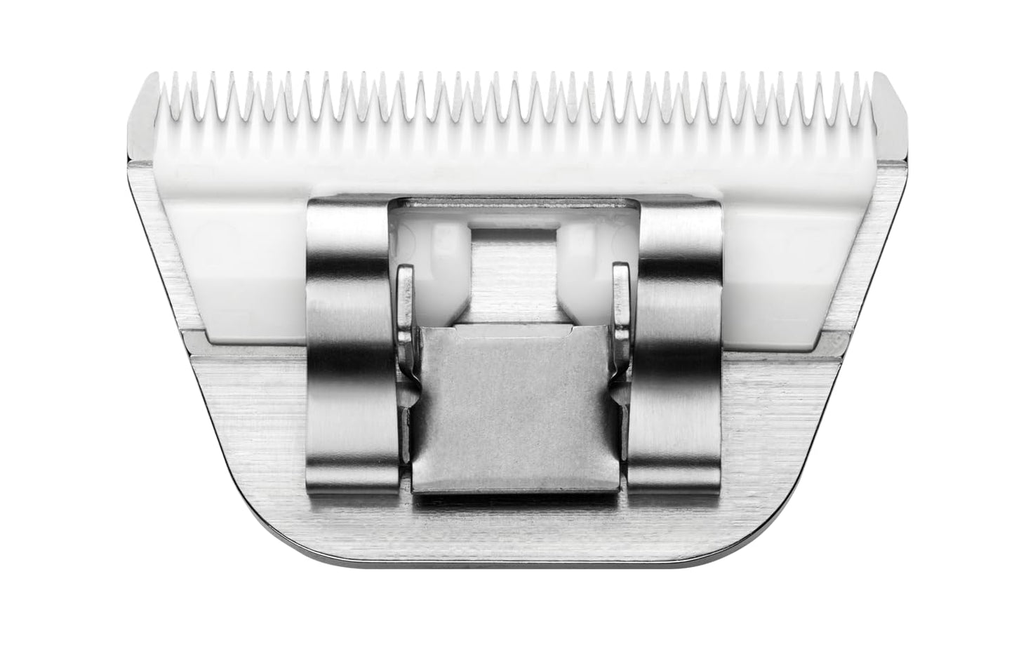 White Smoke Andis 561462 ceramicEDGE Detachable Wide Blade #30W – Stainless Steel Pet Clipper Blade, XFine Cut, Professional Grooming Performance