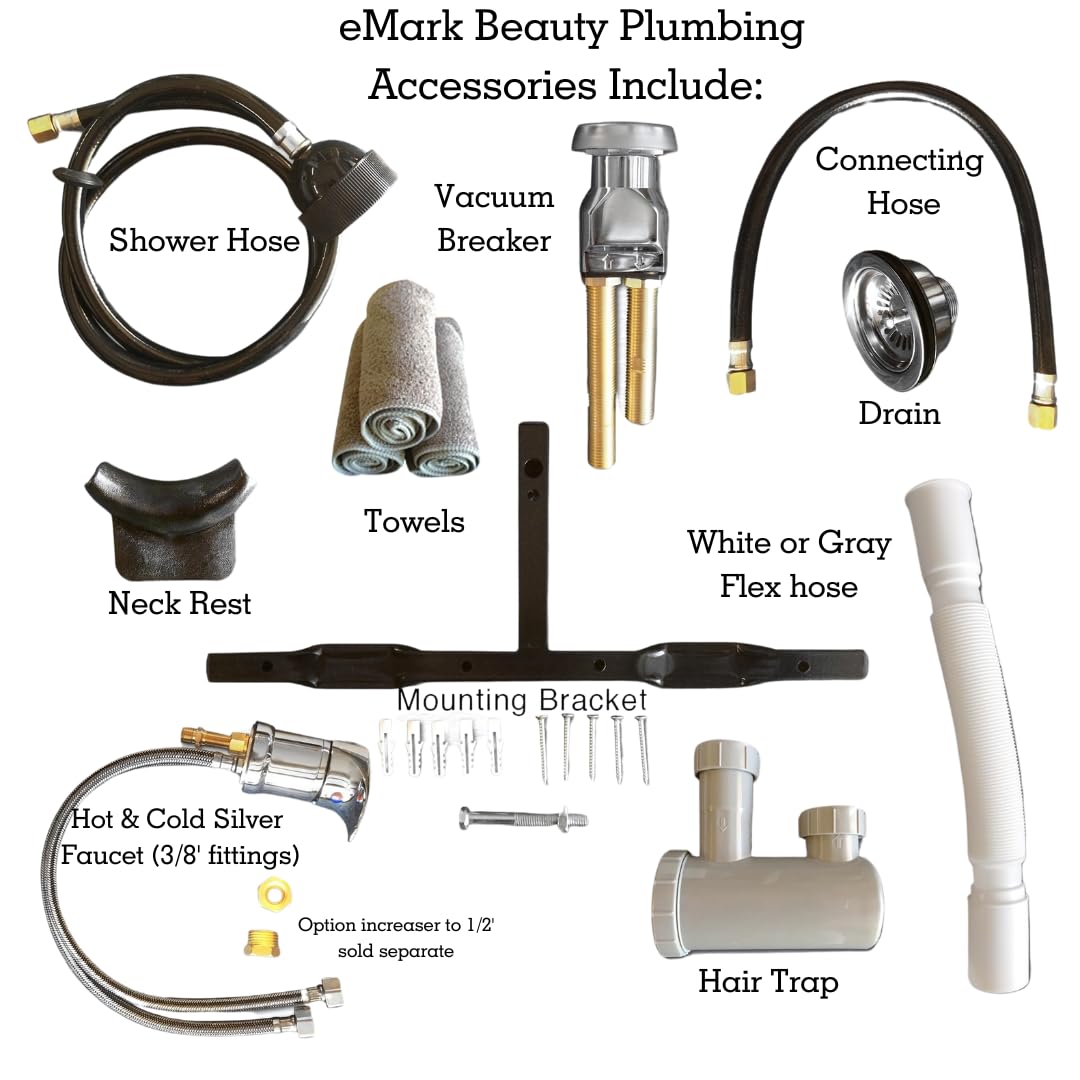 White Smoke Extra Wide Shampoo Bowl White ABS Plastic Salon and Spa Hair Sink Beauty Salon Equipment MSR-W22