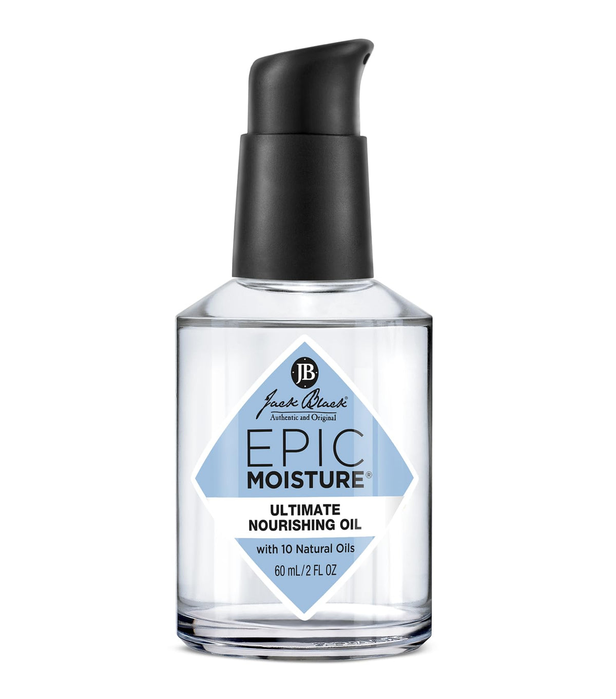 White Smoke Jack Black Epic Moisture Ultimate Multipurpose Nourishing Body Oil, 2 Fl Oz