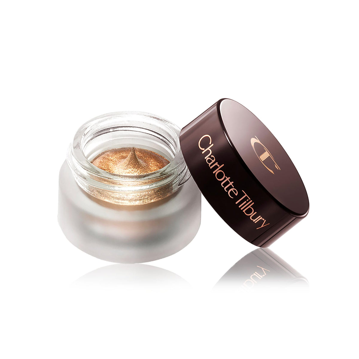 White Smoke Charlotte Tilbury Eyes to Mesmerize Cream Eyeshadow - Glide-on-and-go