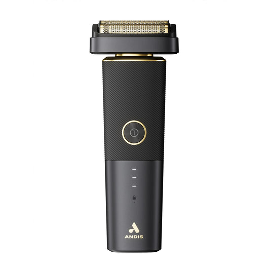 White Smoke Andis 17300 reSURGE Electric Lithium Titanium Precision Foil Wet/Dry Rechargeable Shaver, Black