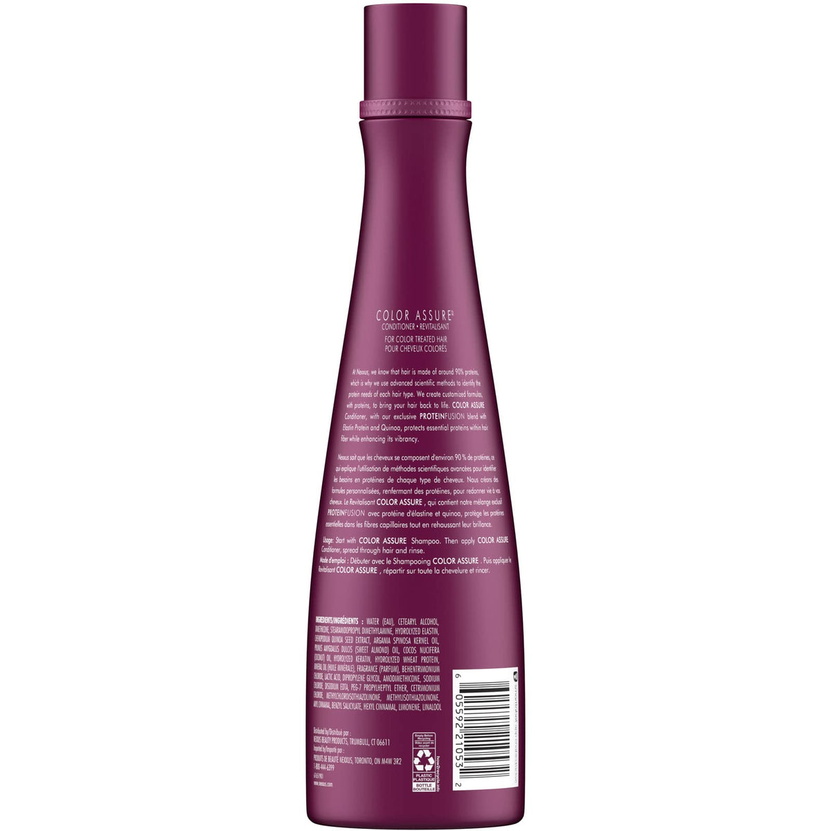 White Smoke Nexxus Conditioner Color Assure 13.5 Ounce (399ml) (3 Pack)