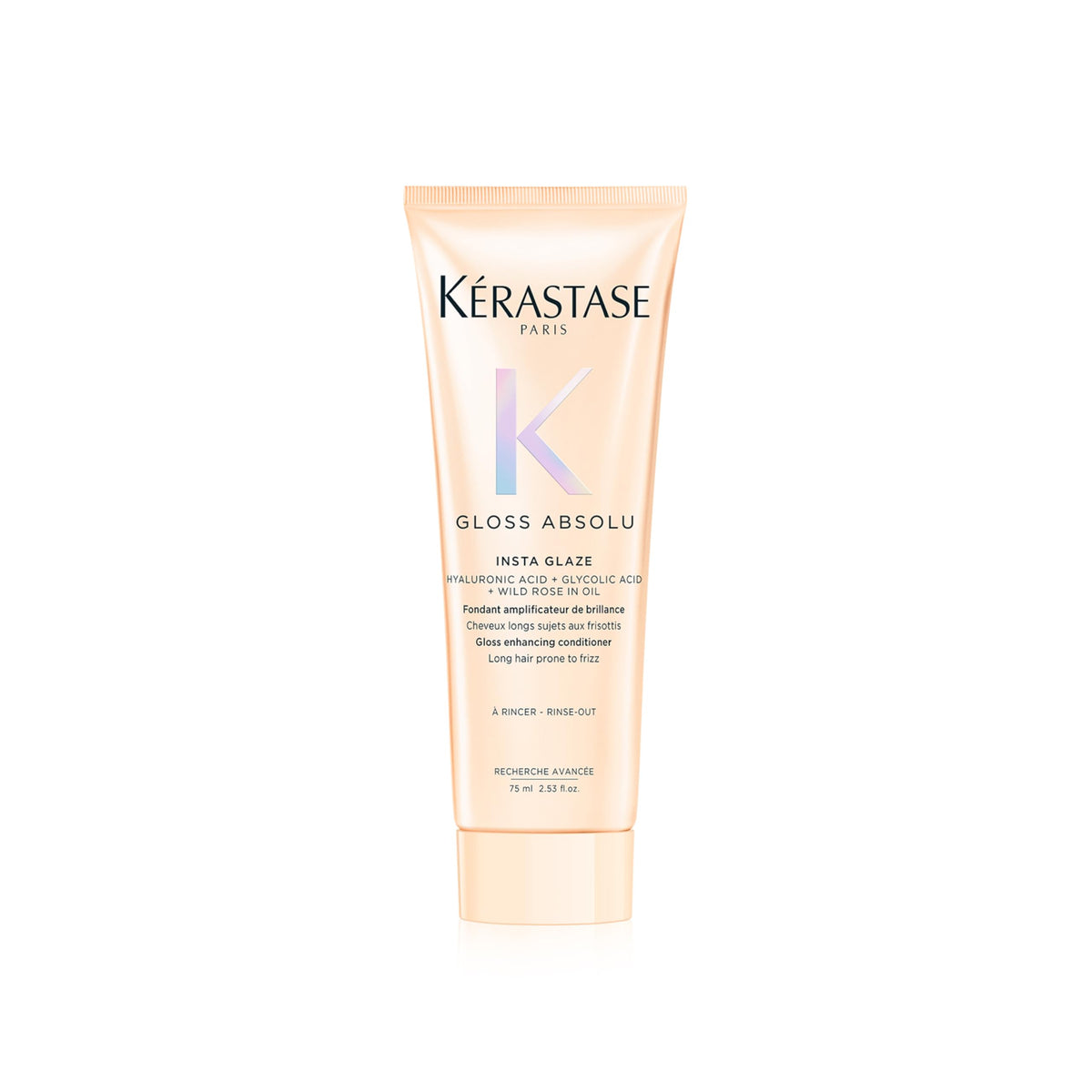 Antique White Kerastase Gloss Absolu Conditioner – For Glossy Hair