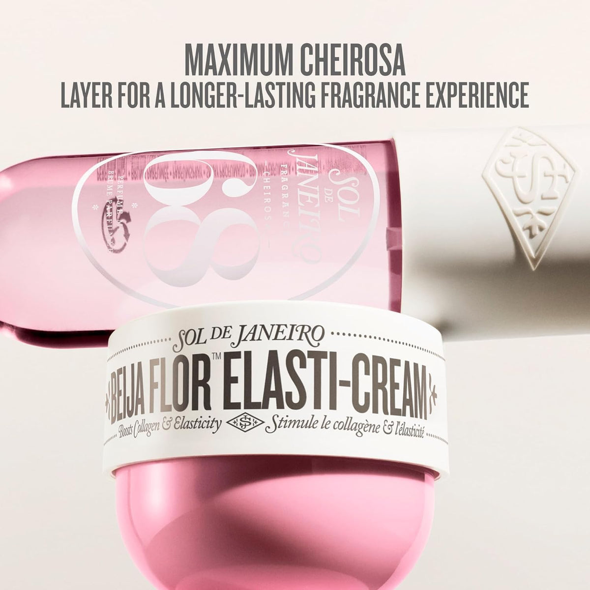 Lavender Sol de Janeiro Beija Flor Elasti-Cream & Cheirosa 68 Perfume Mist Duo
