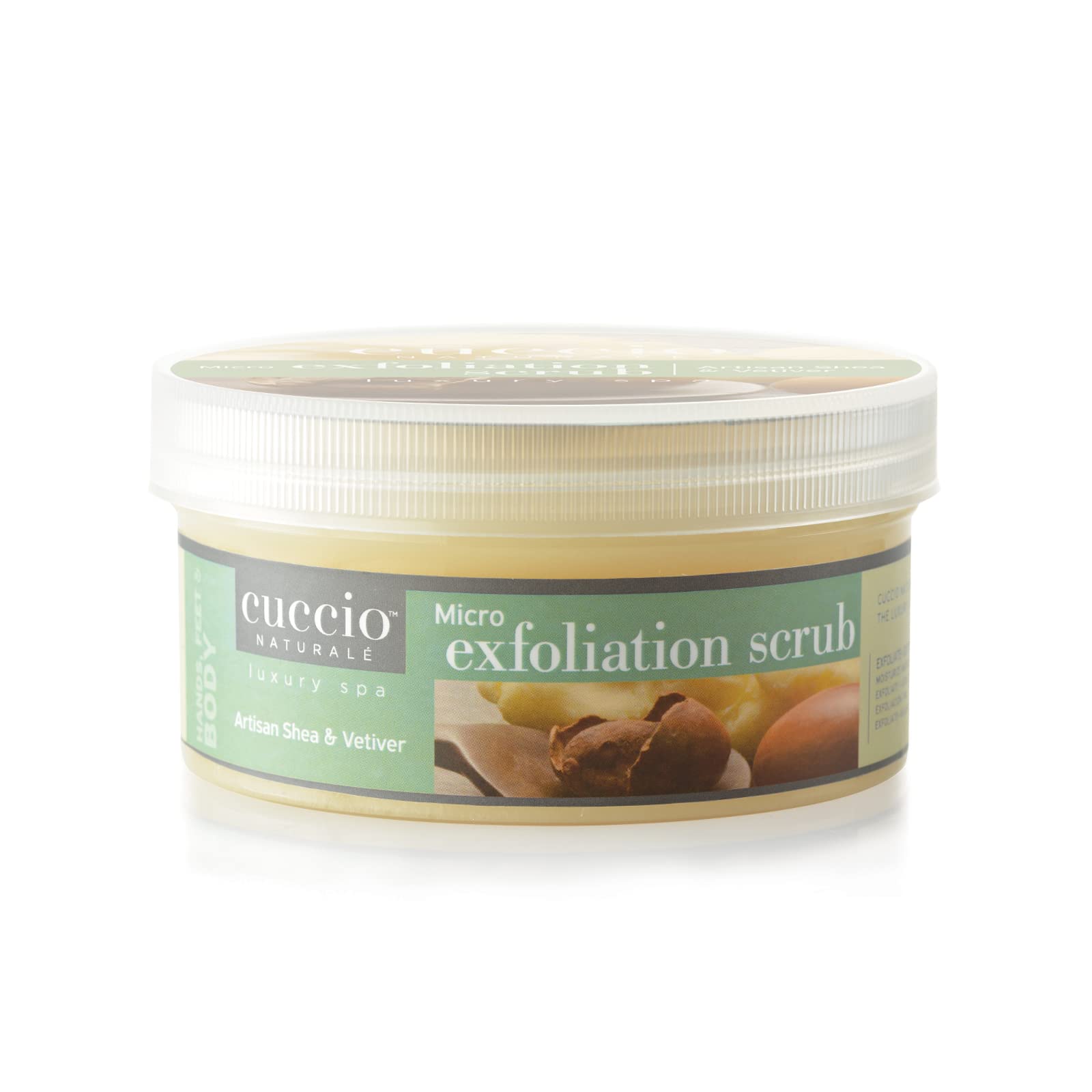 Antique White Cuccio Micro Exfoliation Scrub, Sugarcane and Bamboo Powder, 16 Ounce (I0098659)