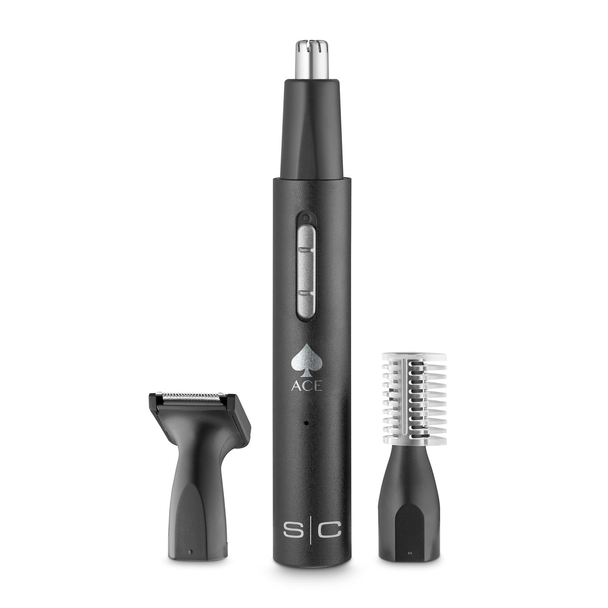 White Smoke StyleCraft Ace Multipurpose Micro Hair Trimmer 3 in 1 Grooming Trimmer