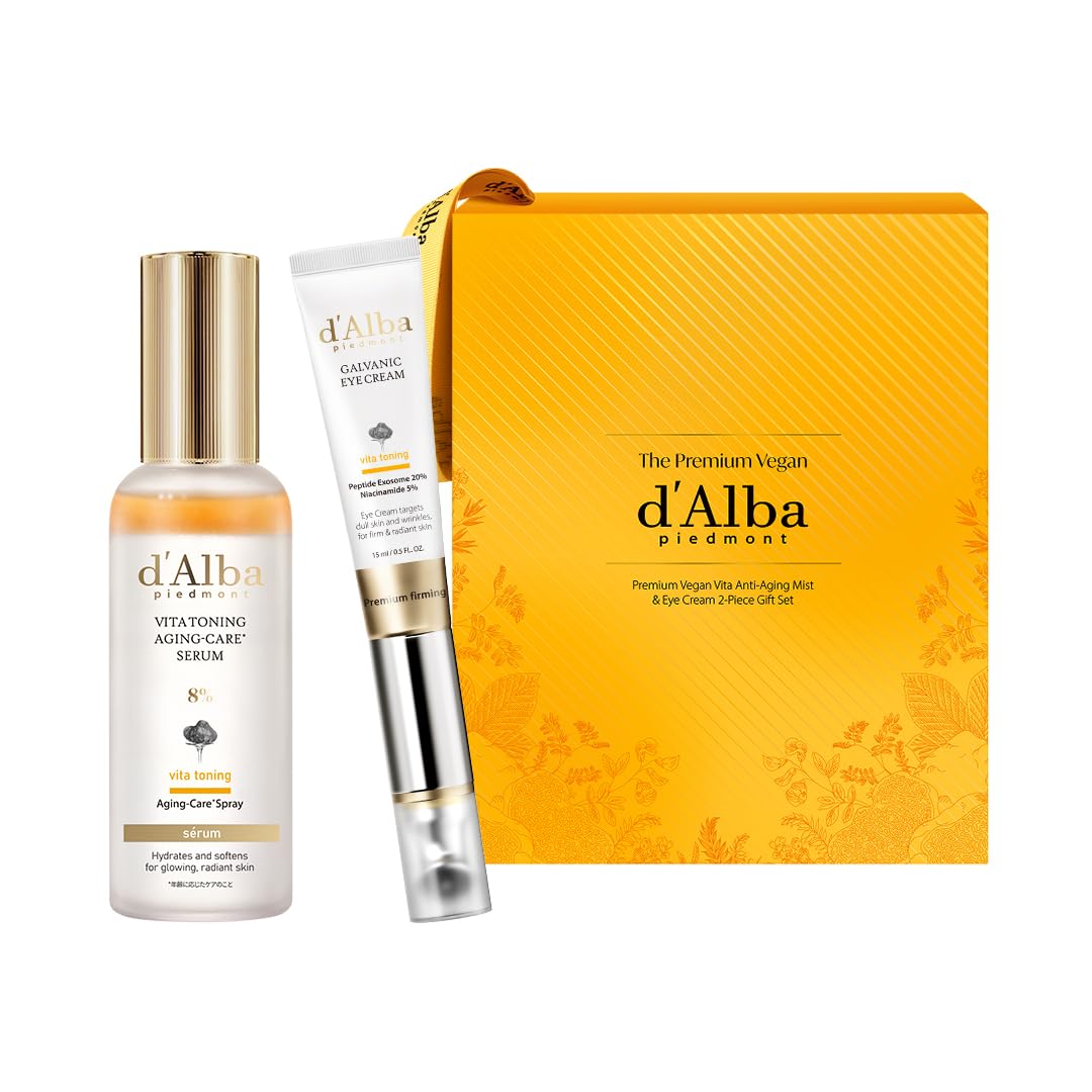 White Smoke Vita Energy 2-Piece Gift Set (Galvanic Eye Cream + Vita Anti-Aging Mist)