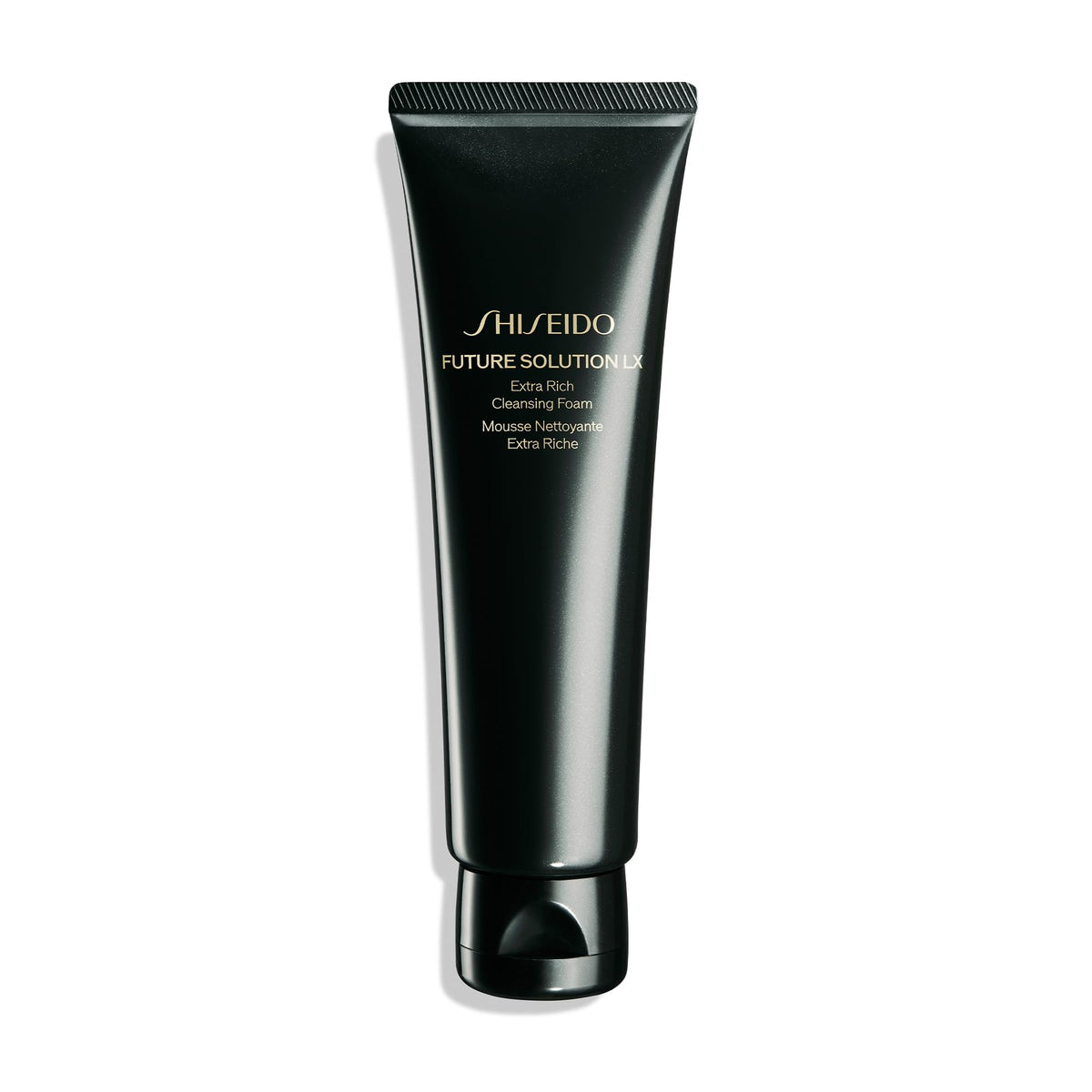 White Smoke Shiseido Future Solution LX Extra Rich Cleansing Foam - 125 mL - Rich Foaming Cleanser for Smooth and Vibrant Skin - Non-Comedogenic - All Skin Types
