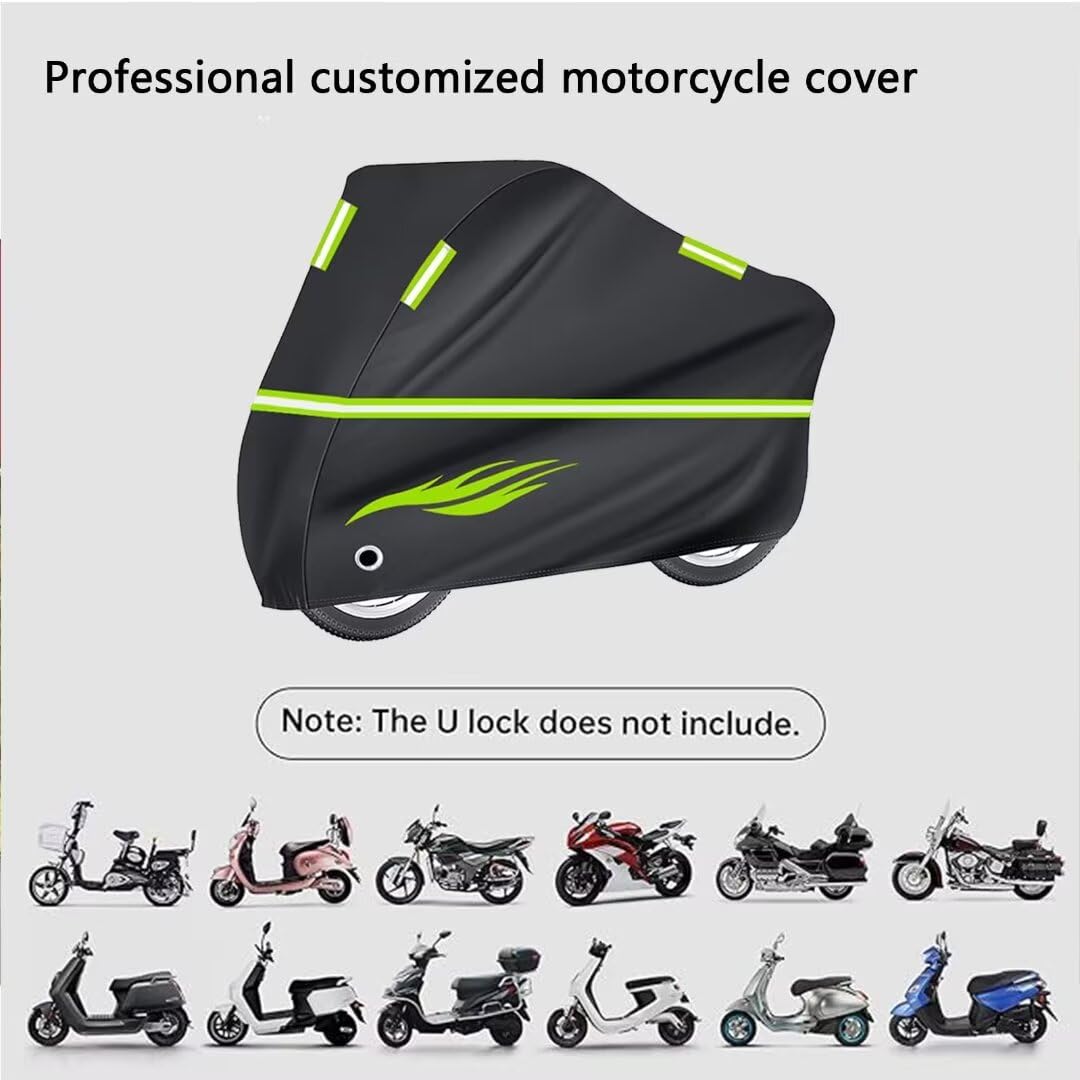 Lavender waterproof motorcycle cover Compatible with Yamaha DT230 LANZA 1997-2000，motorcycle dust cover